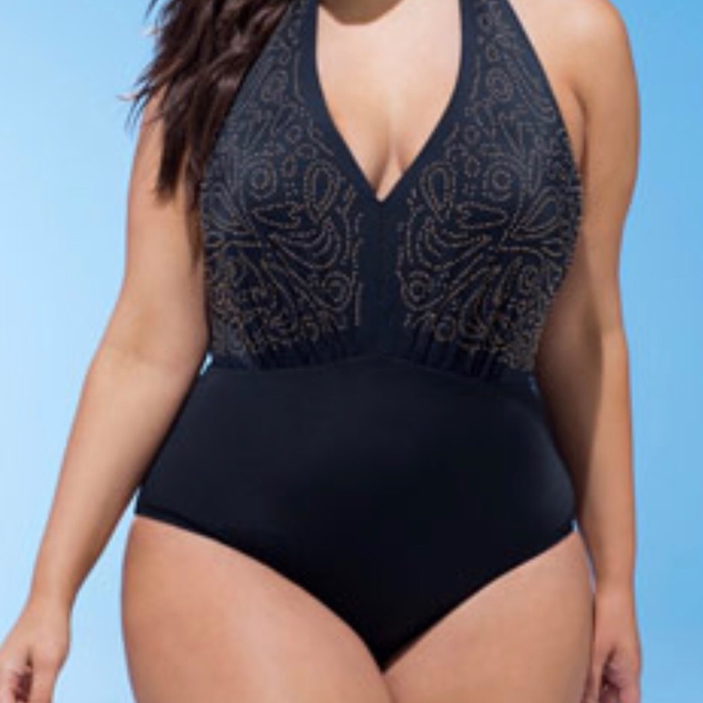 Halter One Piece Swimsuit